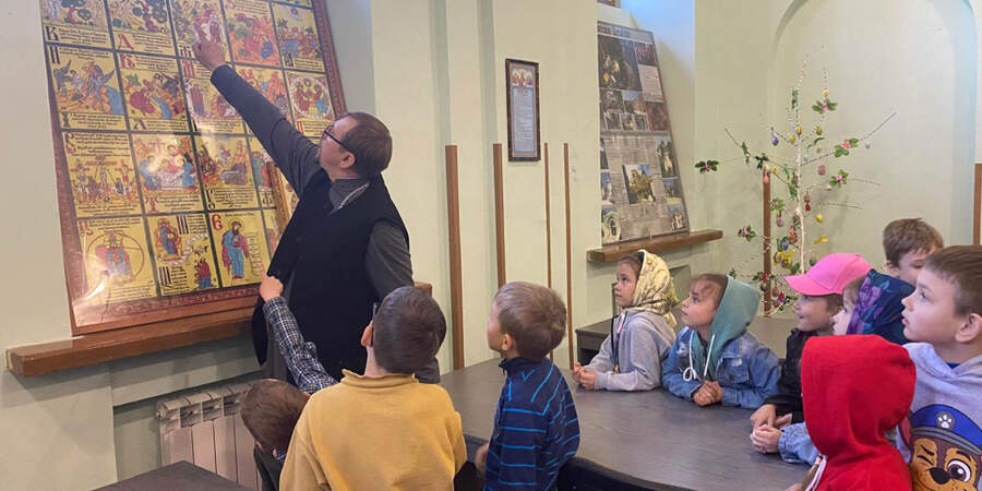 Воспитанники детского сада посетили собор