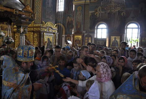 Молебен перед началом учебного года